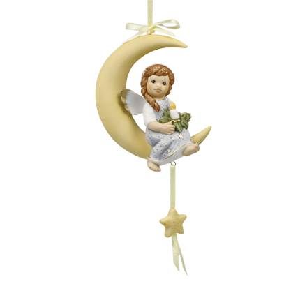 Hängeornament Andächtiger Abend - Schutzengel Nina & Marco