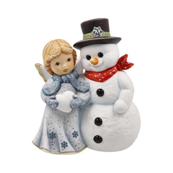Engelfigur Füreinander da - Nina & Marco Weihnachten