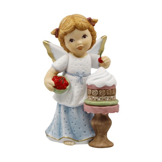 Engelfigur Heimlich genascht - Nina & Marco Weihnachten