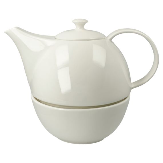 Produktbild von Teekanne mit Stövchen - Teapot Kaiser Porzellan