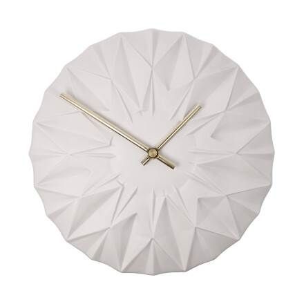 Wanduhr Polygono weiß - Kaiser Porzellan