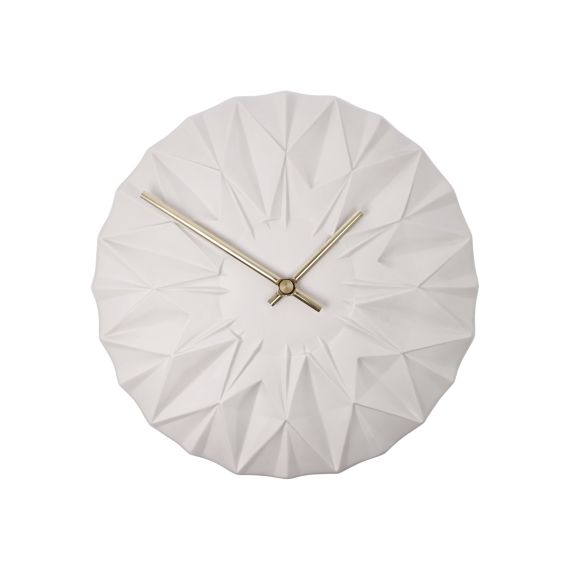 Produktbild von Wanduhr Polygono weiß - Kaiser Porzellan