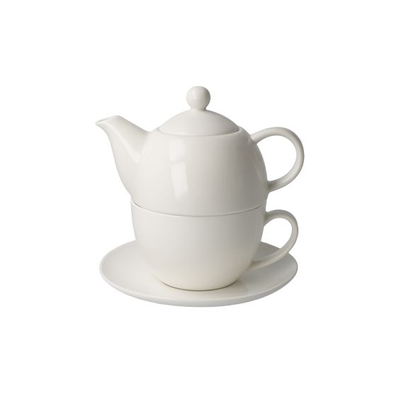Produktbild von Teekanne Tea for One weiß - Kaiser Porzellan