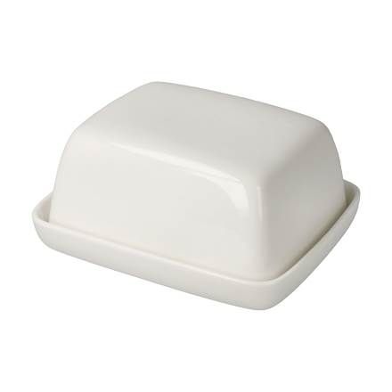 Butterdose weiß glasiert Kaiser Porzellan