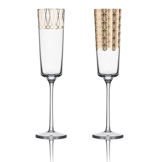 Produktbild von Champagnerglas Set 1 First Gold 25 cm - Vola