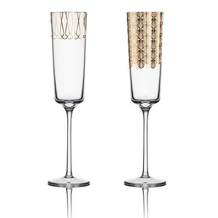 Champagnerglas Set 1 First Gold 25 cm - Vola