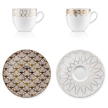 Kaffeetasse Set 1 First Gold 7 cm - Vola