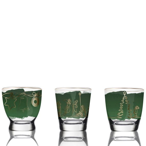 Produktbild von Windlichter Set Christmas Classic Set 10 cm - Vola