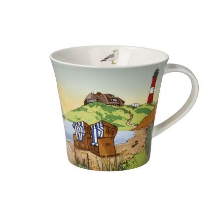 Kaffee- / Teetasse Mug Sylt 0,35l Scandic Home