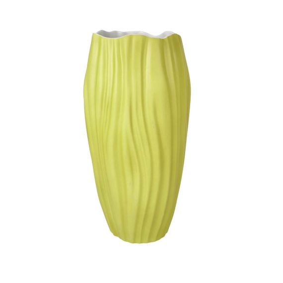 Vase Spirulina Colori hellgrün 30 cm 