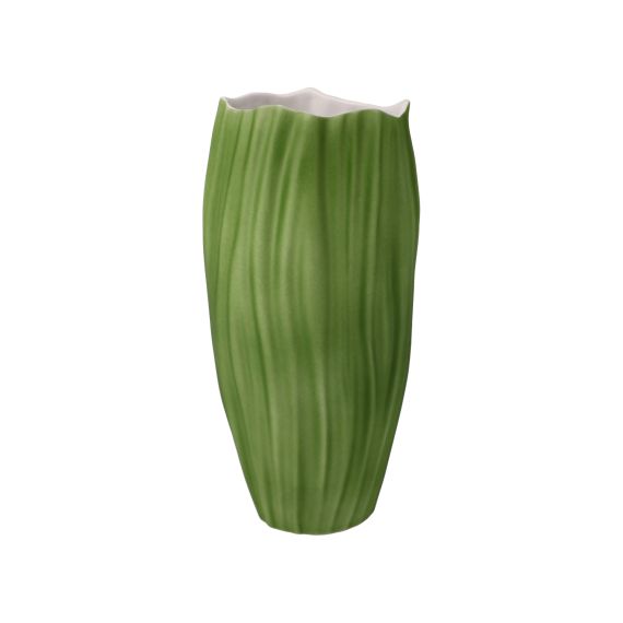 Vase Spirulina Colori dunkelgrün 20 cm 