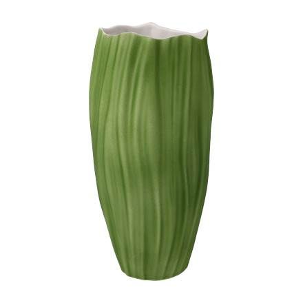 Vase Spirulina Colori dunkelgrün 20 cm 