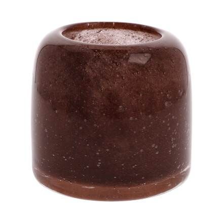 Glasvase Amber Dusk braun 9 cm 