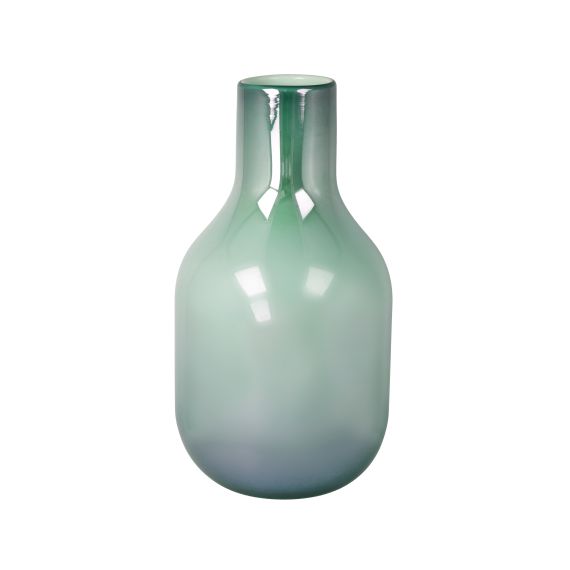 Produktbild von Glasvase Silver Stone hellgrün 34 cm 