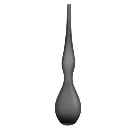 Glasvase Slate Smoke Deko-Objekt grau 68 cm