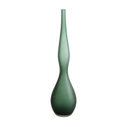 Glasvase Forest Leaf Deko-Objekt grün 45 cm 