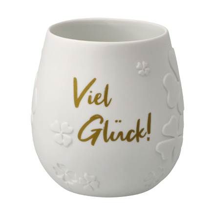 Windlicht Viel Glück! - 10 cm Accessoires