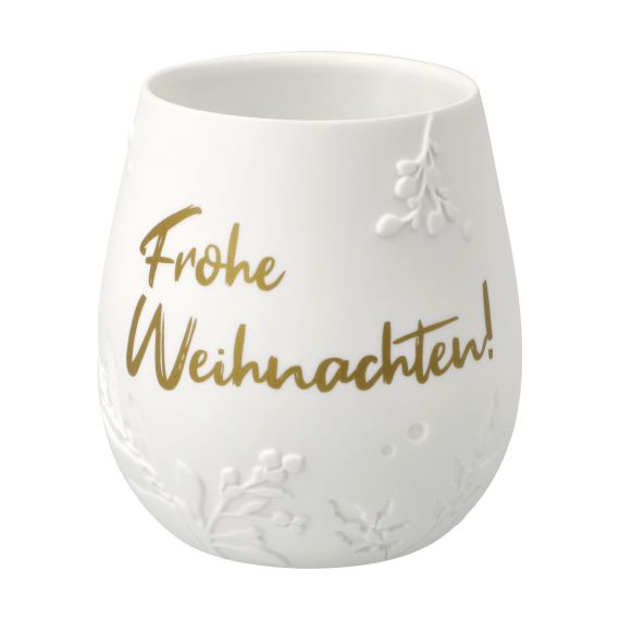Windlicht Frohe Weihnachten! - 10 cm Accessoires