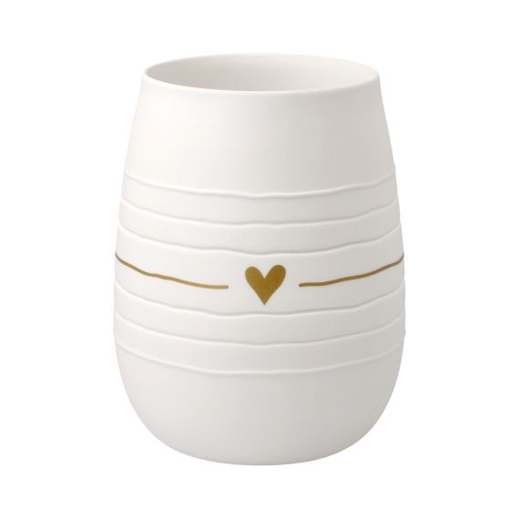 Produktbild von Windlicht Golden Heart - Poesie Kaiser Porzellan