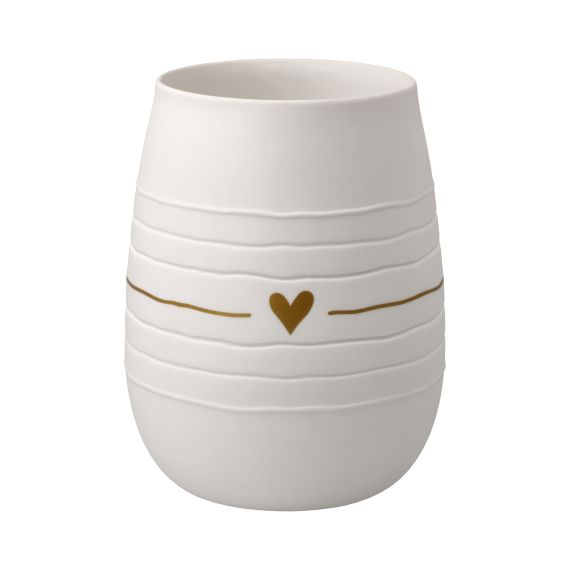 Produktbild von Windlicht Golden Heart - Poesie Kaiser Porzellan