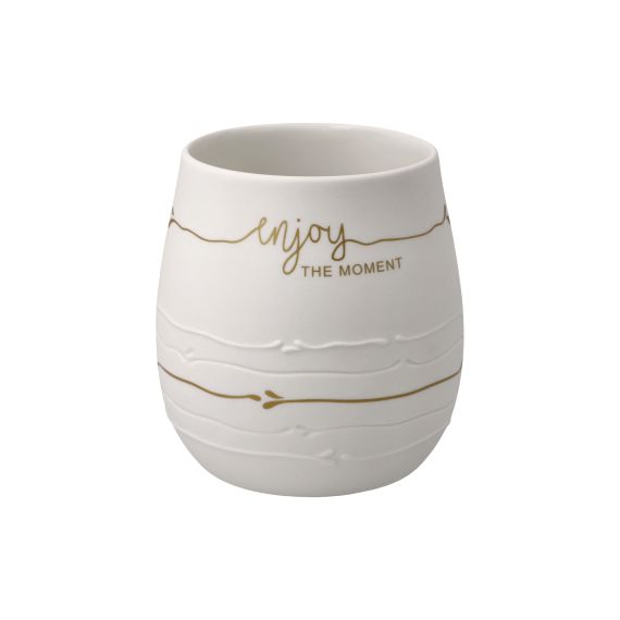 Windlicht Enjoy the Moment - Poesie Kaiser Porzellan