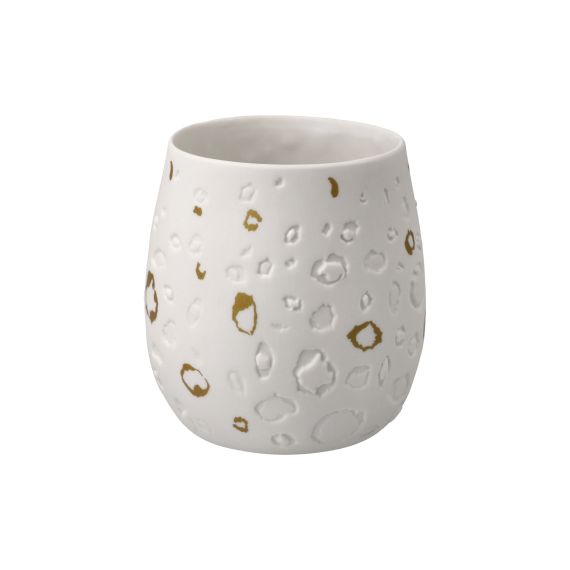 Windlicht Leopard - Poesie Kaiser Porzellan