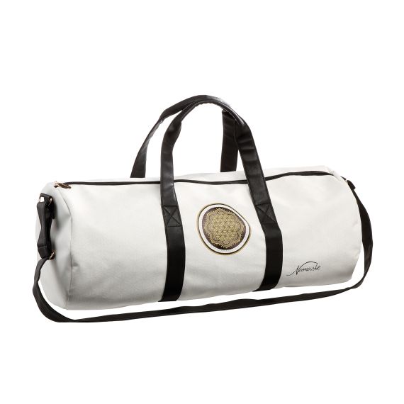 Produktbild von Blume des Lebens Weiß - Tasche Lotus Yin Yang