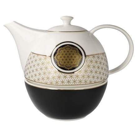 Teapot with warmer Yin Yang - Home & Style