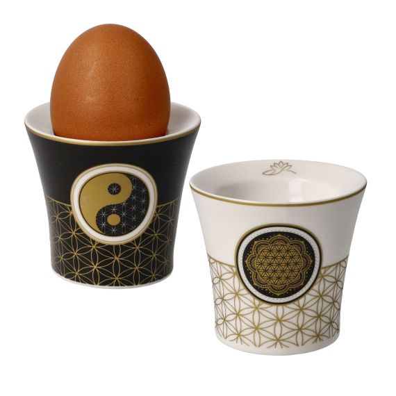 Produktbild von Eierbecher Set Lotus Yin Yang