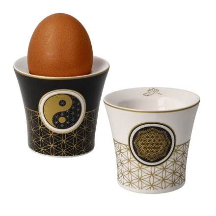 Egg Cup Set Yin Yang - Home & Style