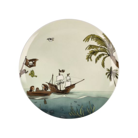Produktbild von Teller Schatzsuche 23 cm - Anouk