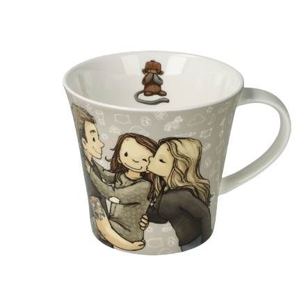 Kinder- / Teetasse Mug Anouk Familie 0,35l