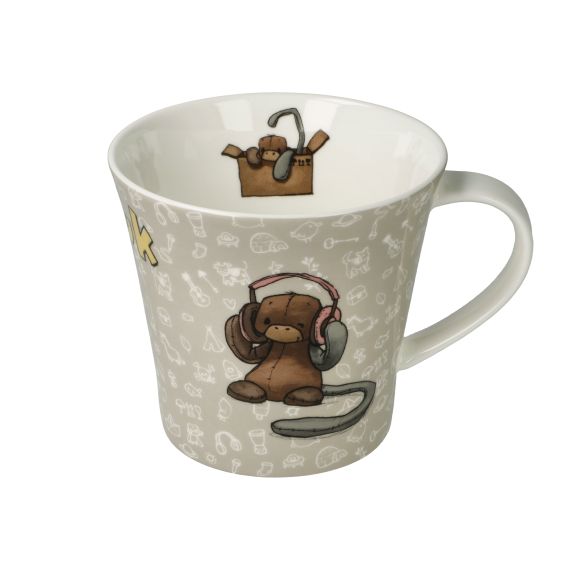 Produktbild von Kinder- / Teetasse Mug Anouk - Alle lieben Affi 0,35l