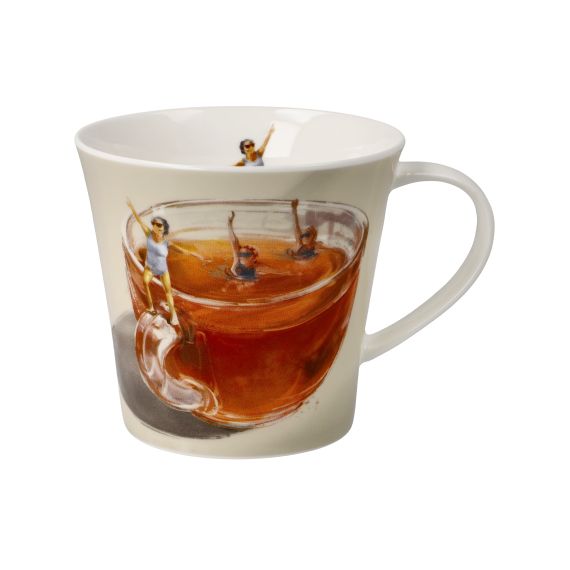 Produktbild von Kaffee- / Teetasse Tea Gym Daria Rosso