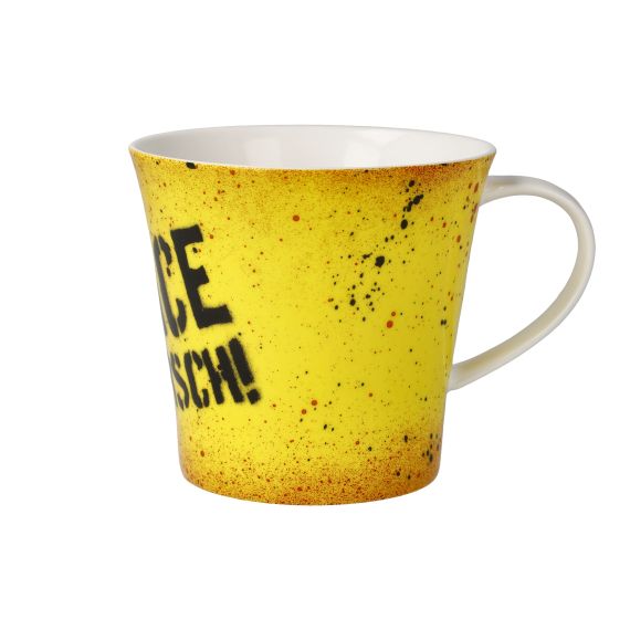 Produktbild von Kaffee- / Teetasse Peace du Arsch - Frank Hummel Goebel Atelier
