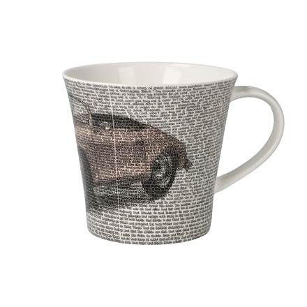 Kaffee- / Teetasse Mug SAXA - Porsche 356 Rubyred 0,35l