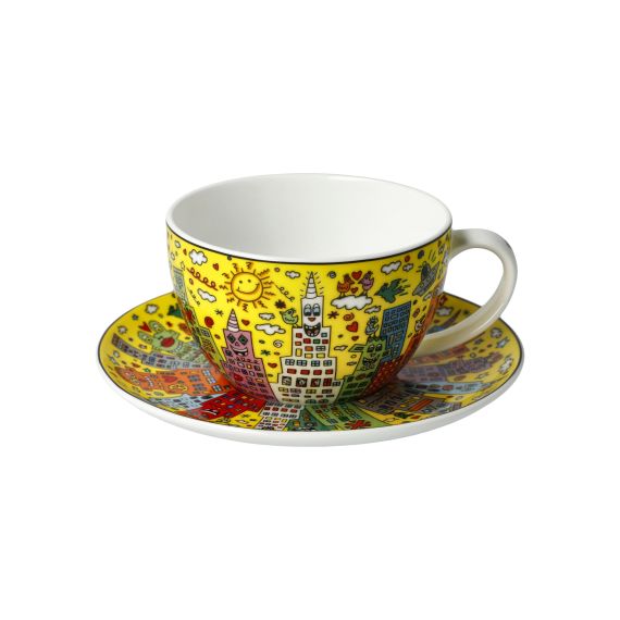 Produktbild von My New York City Sunset - Tasse Pop Art James Rizzi
