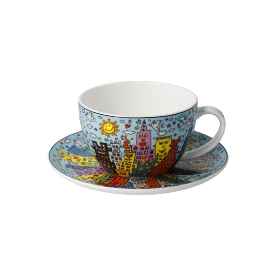 Produktbild von My New York City Day - Tasse Pop Art James Rizzi
