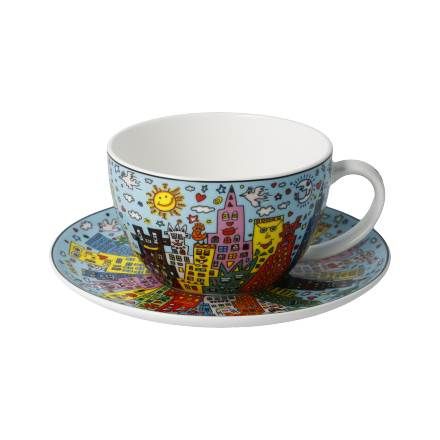 My New York City Day - Tasse Pop Art James Rizzi