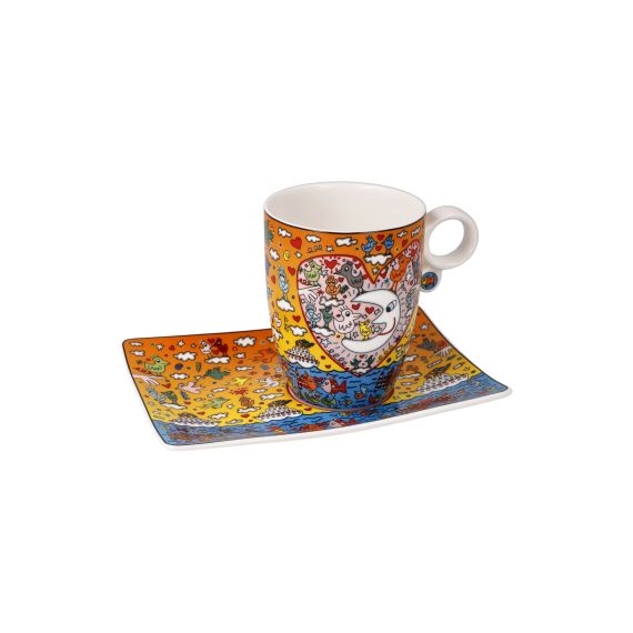 Produktbild von Künstlertasse James Rizzi The Romance of the Sea - Pop Art