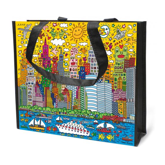 Tasche My New York City Sunset Pop Art James Rizzi
