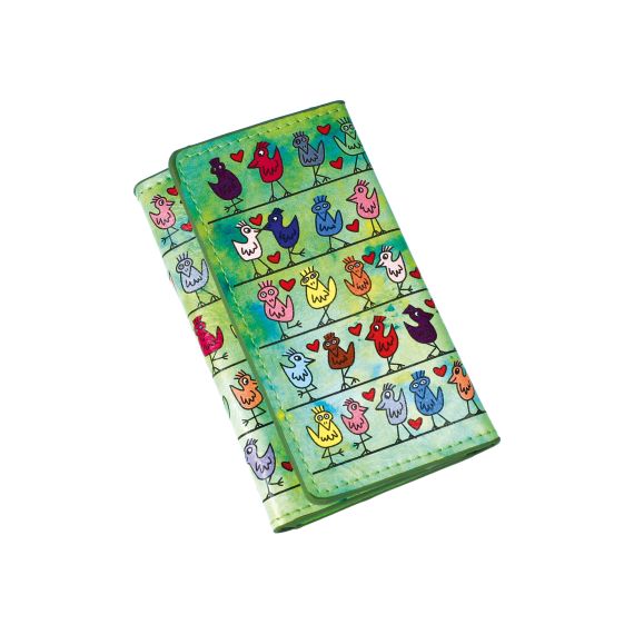 Produktbild von Schlüsseletui Birds on a Love Wire 6x10 Pop Art James Rizzi