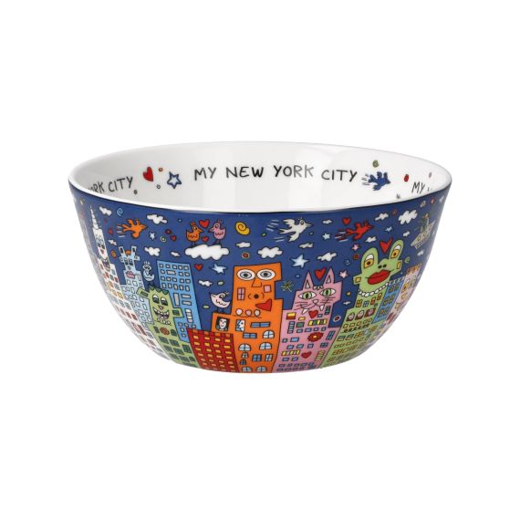Produktbild von Schale - My New York City Night - James Rizzi Pop Art 