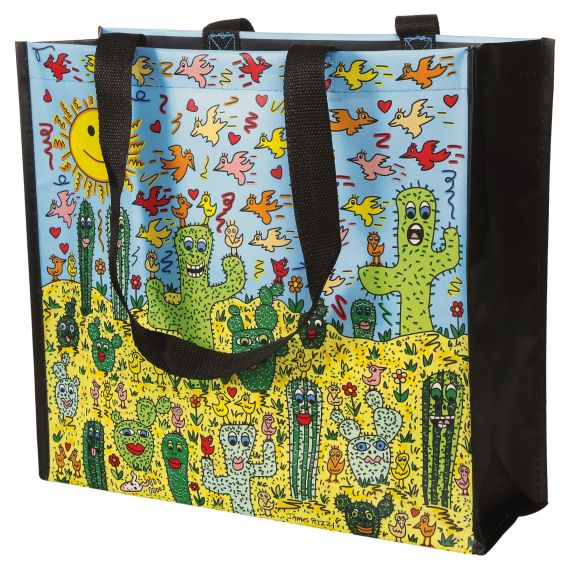 Produktbild von Einkaufstasche James Rizzi Desert Life - Pop Art