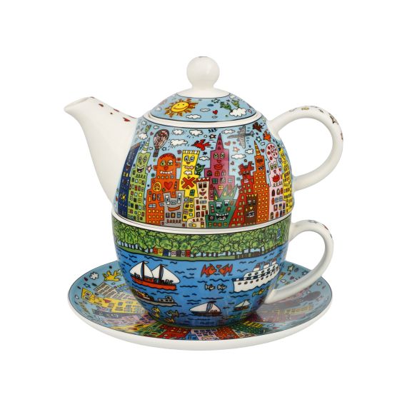 Produktbild von Tea for One Teekanne James Rizzi My New York City Day - Pop Art