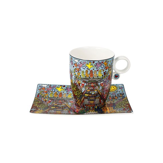 Produktbild von Künstlertasse Remenber those Cool Coal Days James Rizzi - Pop Art
