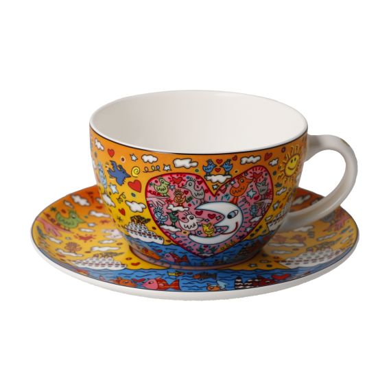 Produktbild von Tee-/ Cappuccinotasse Rizzi The Romance of the Sea - Pop Art