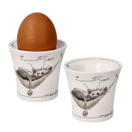 Eierbecher Peter Schnellhardt - Mittagspäuschen