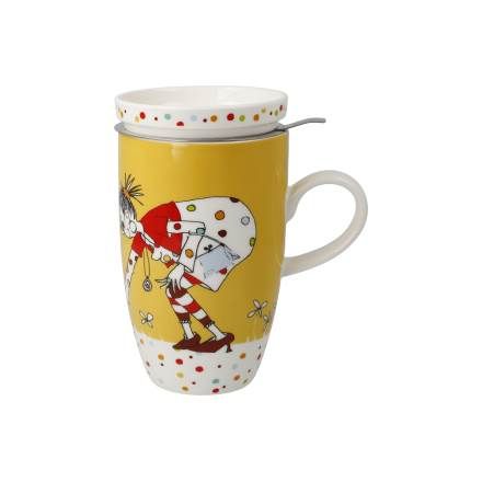 Teetasse mit Deckel und Sieb Kleine Dinge Barbara Freundlieb