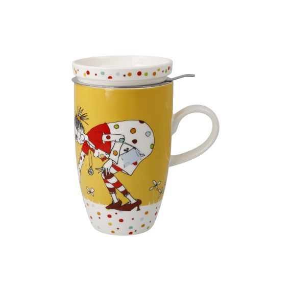 Produktbild von Teetasse mit Deckel und Sieb Kleine Dinge Barbara Freundlieb